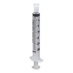 BD Oral Syringe, 3 ML, Oral Tip, Non-Sterile